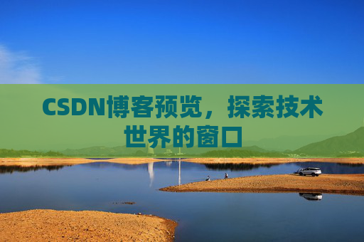 CSDN博客预览,探索技术世界的窗口